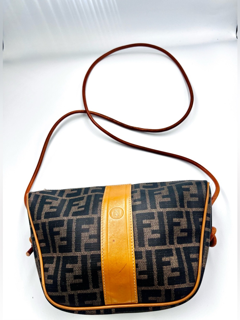 Fendi Zucca Crossbody Bag